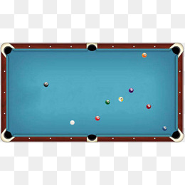 Blue Billiard Table Top View Material, Hd, Material, Design Png Image - Pool Table, Transparent background PNG HD thumbnail
