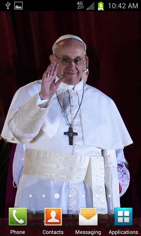 Pope Francis Wallpapers  Screenshot - Pope Francis, Transparent background PNG HD thumbnail