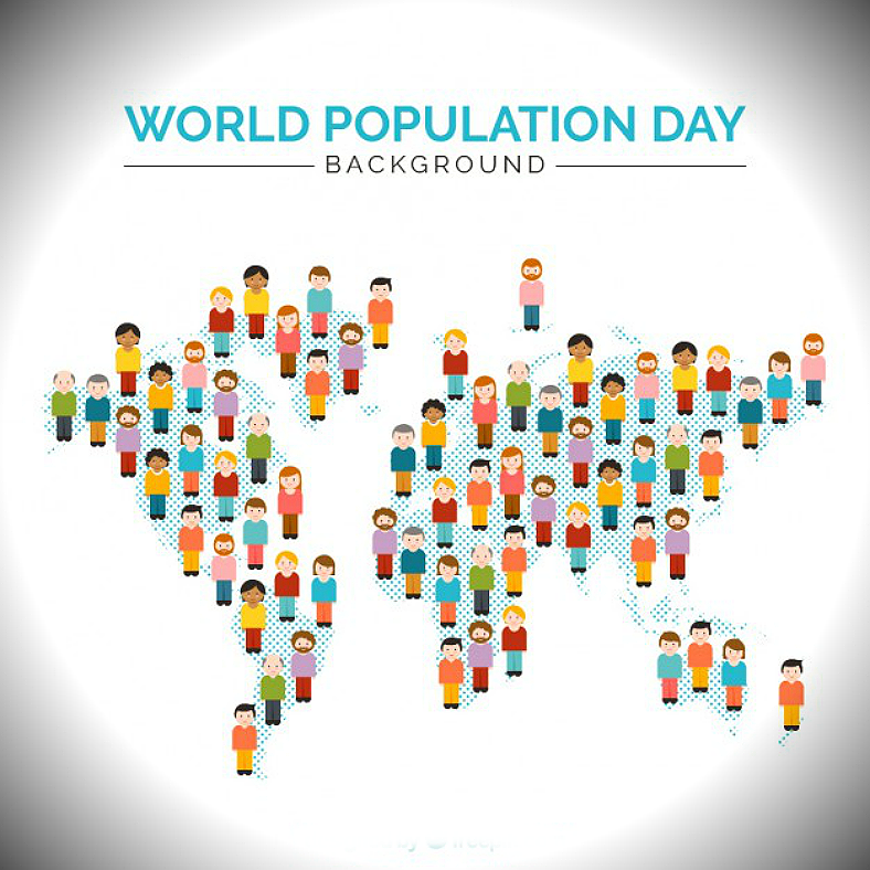 14 Vector Designs To Celebrate World Population Day | Design Pluspng.com  - Population Day, Transparent background PNG HD thumbnail