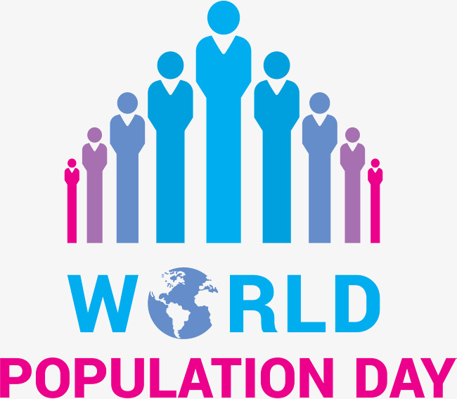 World Population Day 2018 Clipart - Population Day, Transparent background PNG HD thumbnail