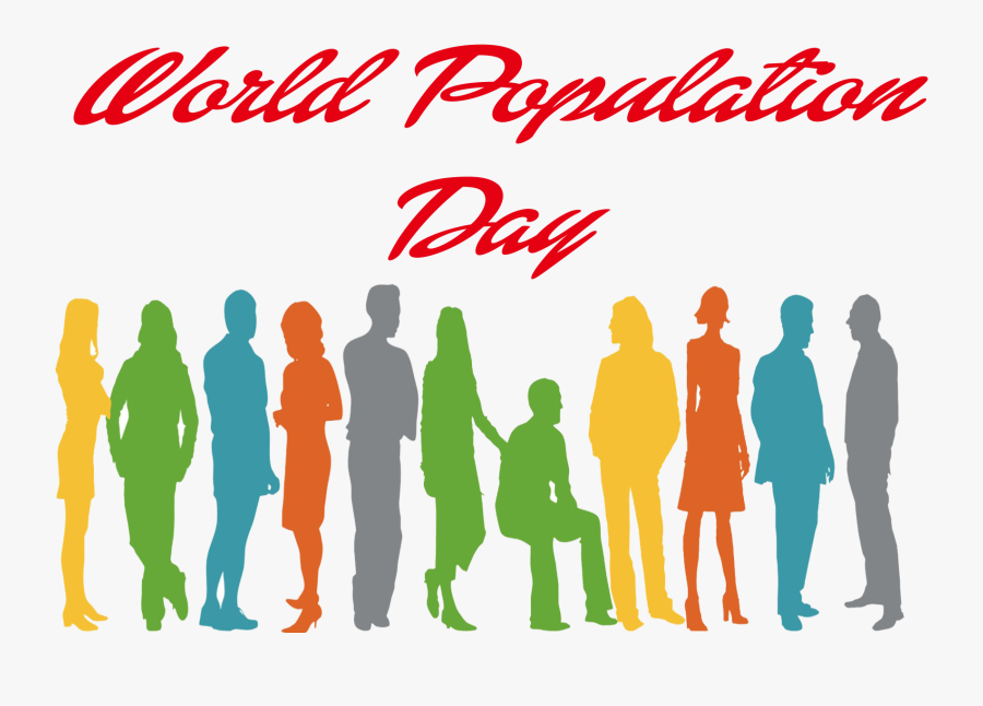 World Population Day Png Transparent Image   Silhouette People Pluspng.com  - Population Day, Transparent background PNG HD thumbnail