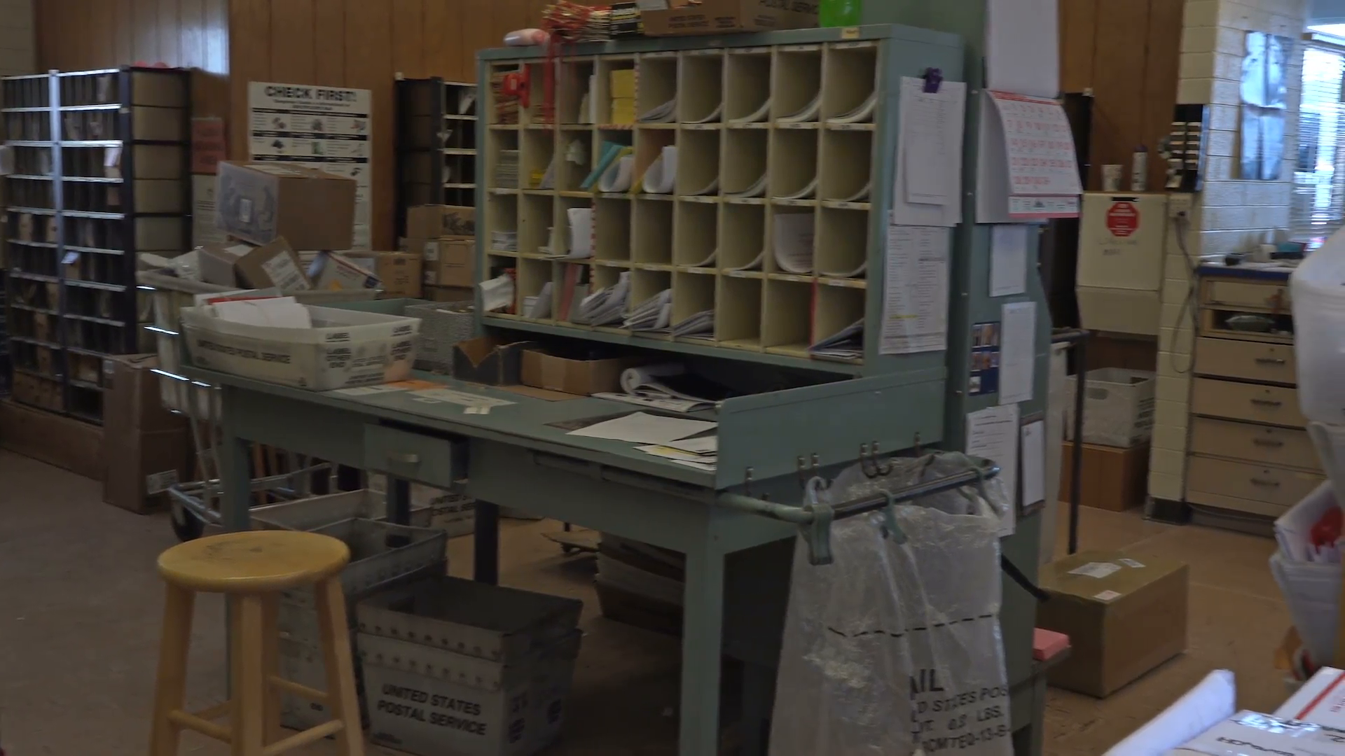 Dec Us Post Office Sorting Room Rural Community Christmas Hd 028 Stock Video Footage   Videoblocks - Post Office, Transparent background PNG HD thumbnail