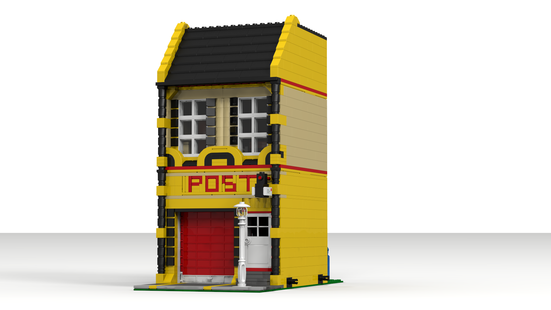 Modular Post Office 3.png - Post Office, Transparent background PNG HD thumbnail