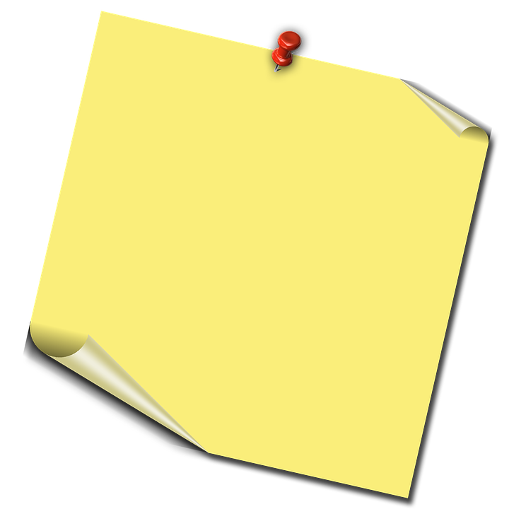 Stickies, Notes, Memo, Office Accessories, Yellow, List - Post Office, Transparent background PNG HD thumbnail