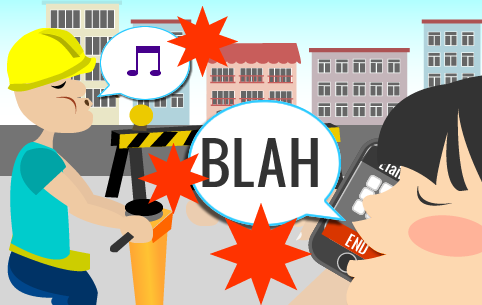 Noise Pollution Challenge - Poster On Noise Pollution, Transparent background PNG HD thumbnail