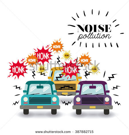 Noise Pollution Design, Vector Illustration Eps10 Graphic - Poster On Noise Pollution, Transparent background PNG HD thumbnail