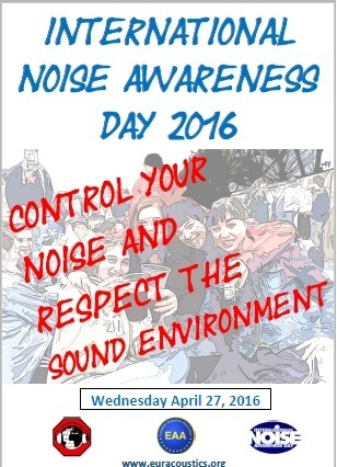 Poster Of The 2016 International Noise Awareness Day - Poster On Noise Pollution, Transparent background PNG HD thumbnail