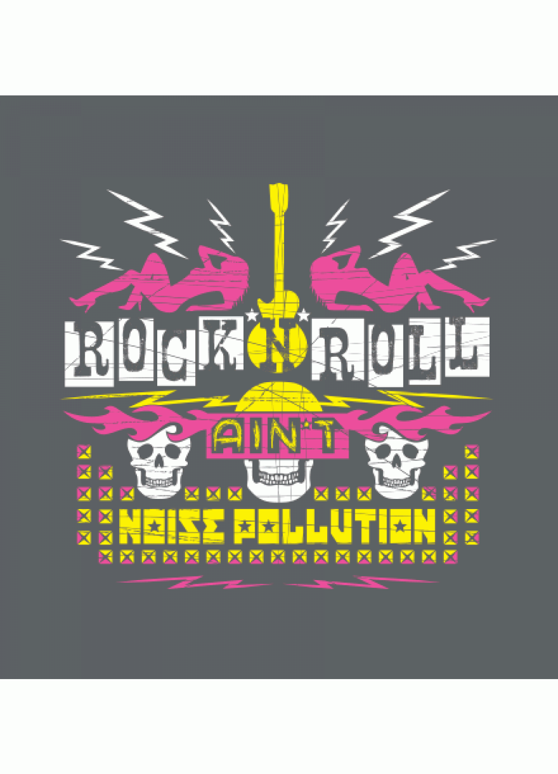 . Hdpng.com Rock N Roll Ainu0027T Noise Pollution T Shirt - Poster On Noise Pollution, Transparent background PNG HD thumbnail