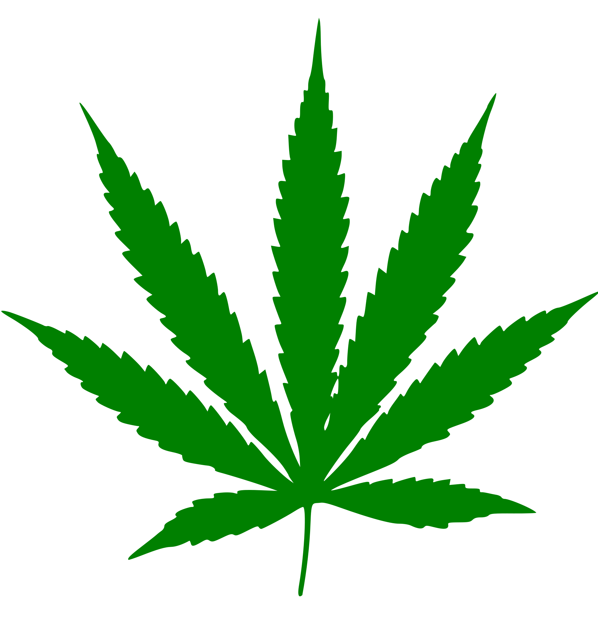 Weed Symbol Png Cannabis Leaf - Pot, Transparent background PNG HD thumbnail