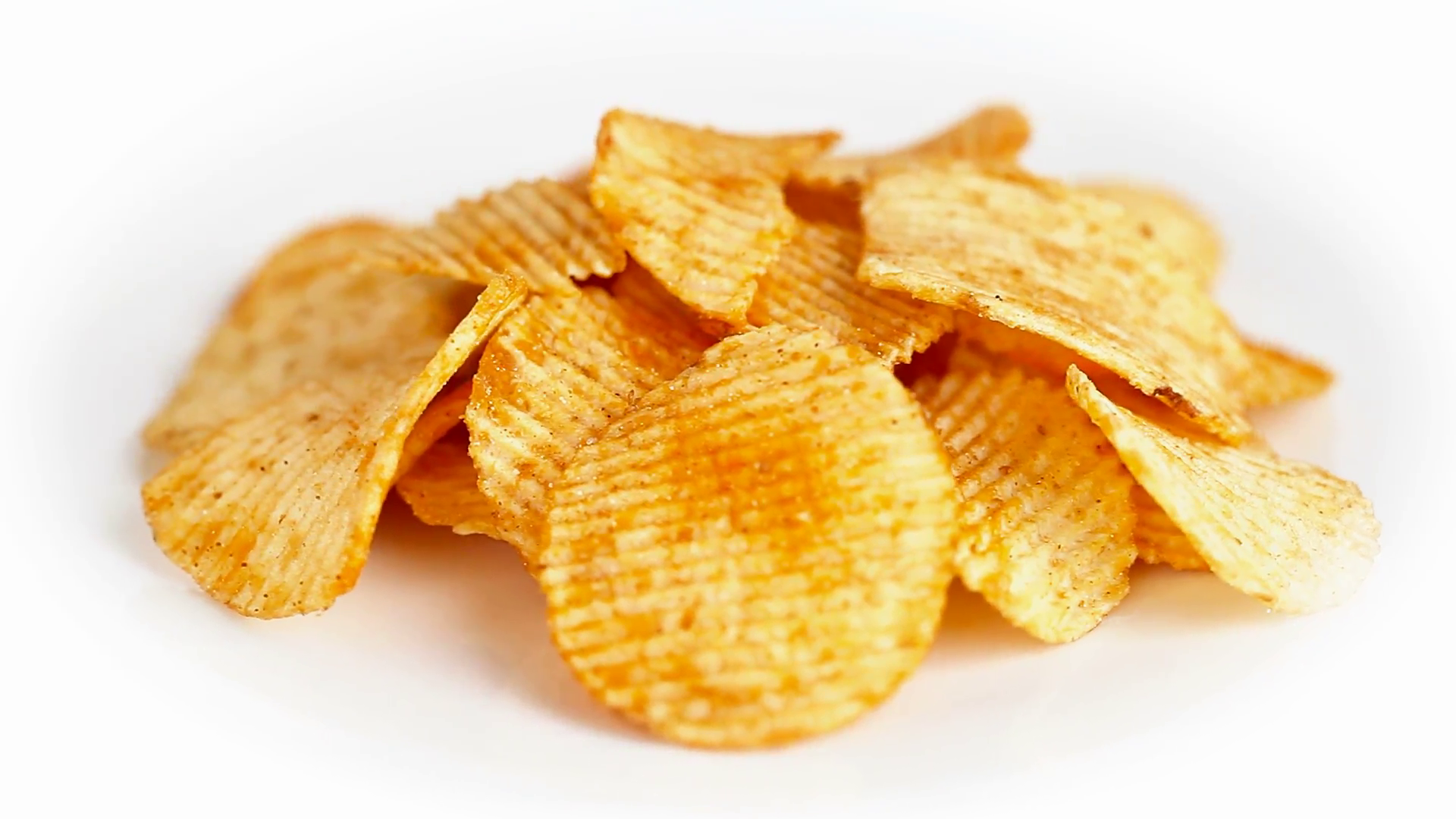 HD Closeup of potato chips, S