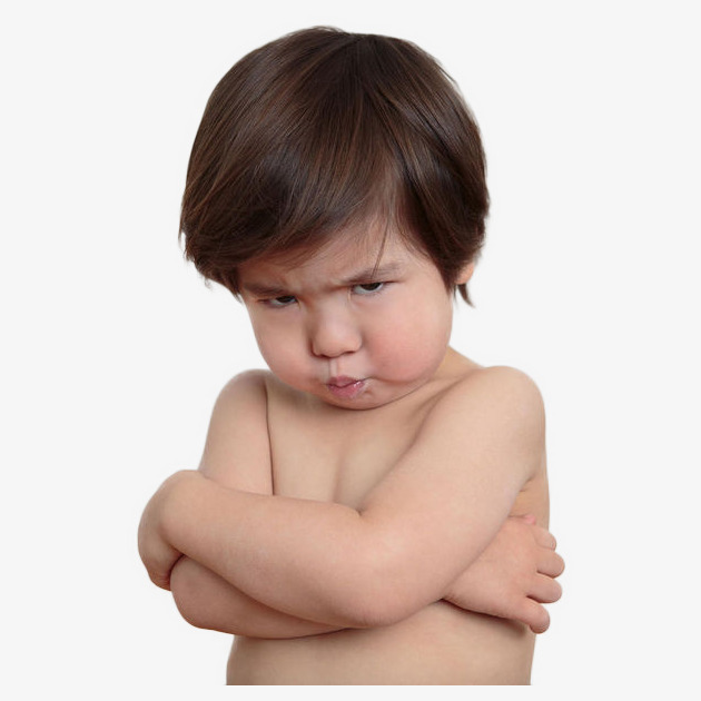 Lovely Boy Pouts., Pout, Get Angry, Child Png Image And Clipart - Pouting, Transparent background PNG HD thumbnail