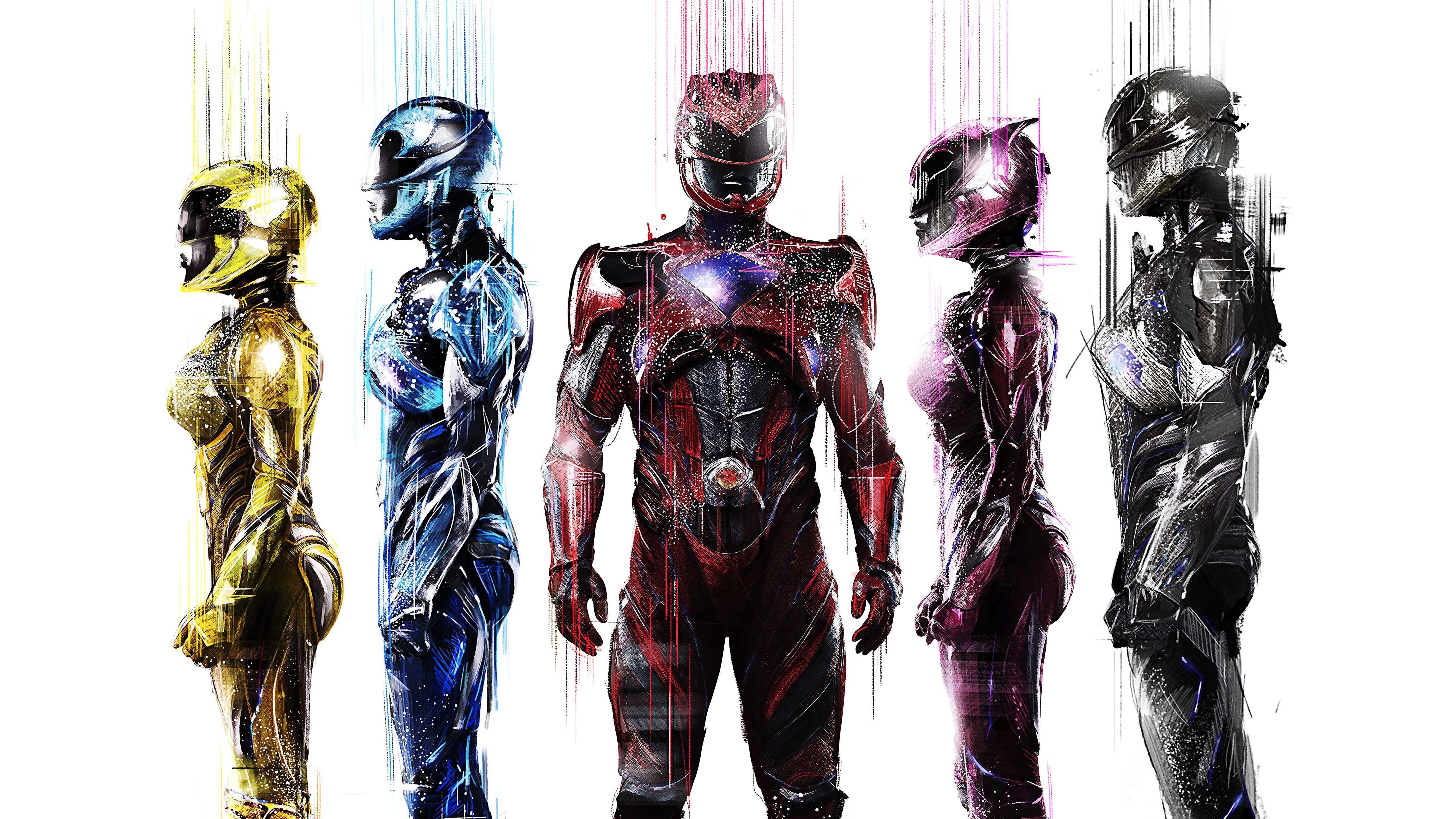 Hd Wallpaper | Background Image Id:808874 - Power Rangers, Transparent background PNG HD thumbnail