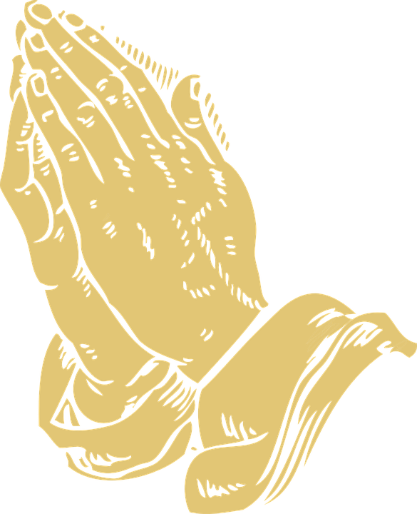 praying hands religion halo f
