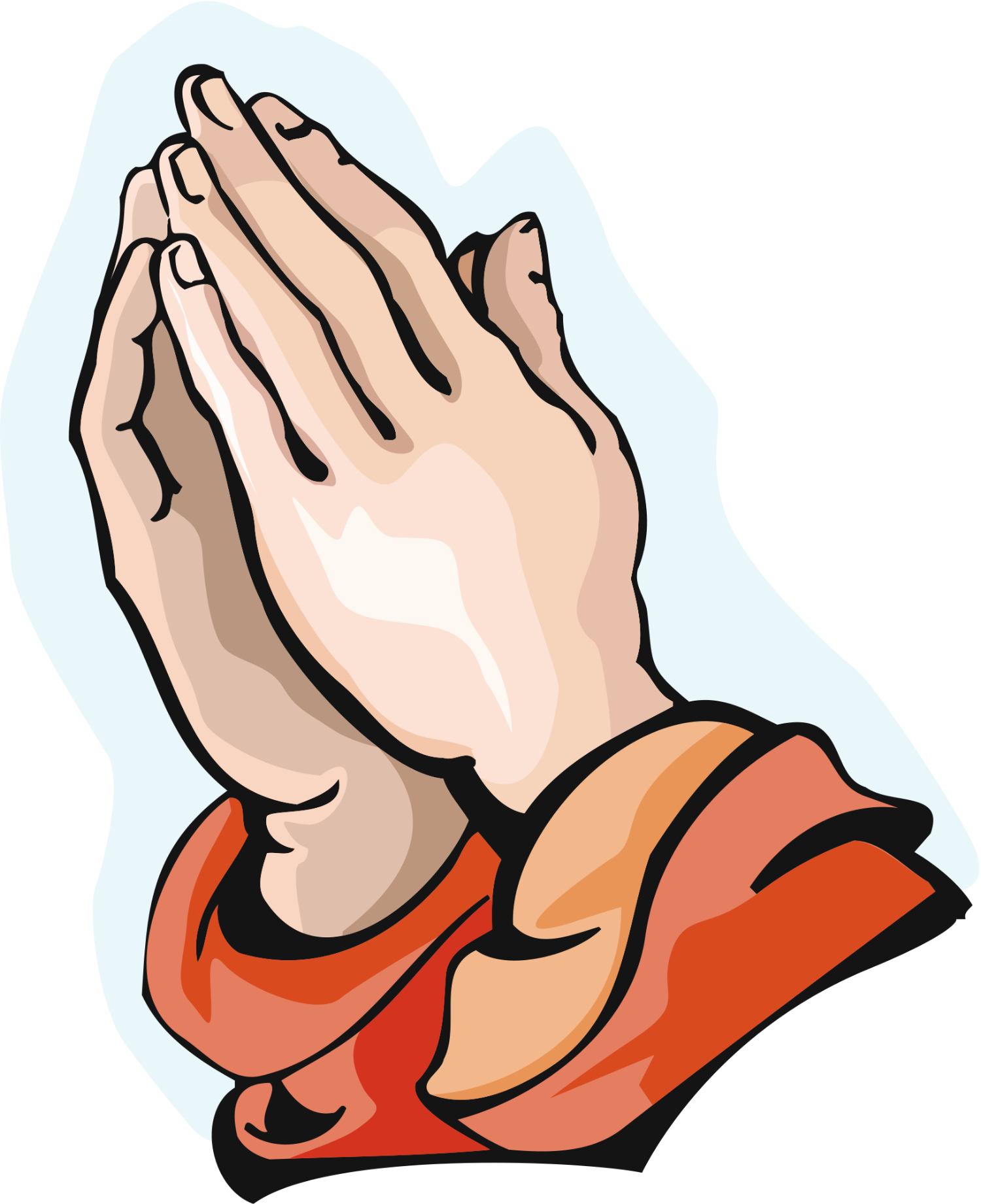 folded hands praying pray pra