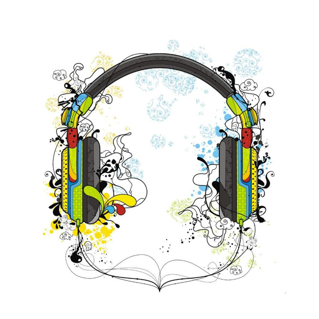 Vector Headphones Wallpaper - Prepare, Transparent background PNG HD thumbnail