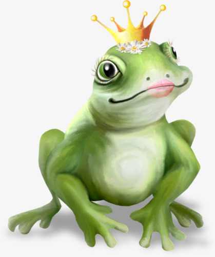 He Was Wearing A Crown Frog Princess, Crown Princess, Frog, Princess Png Image - Princess And The Frog, Transparent background PNG HD thumbnail