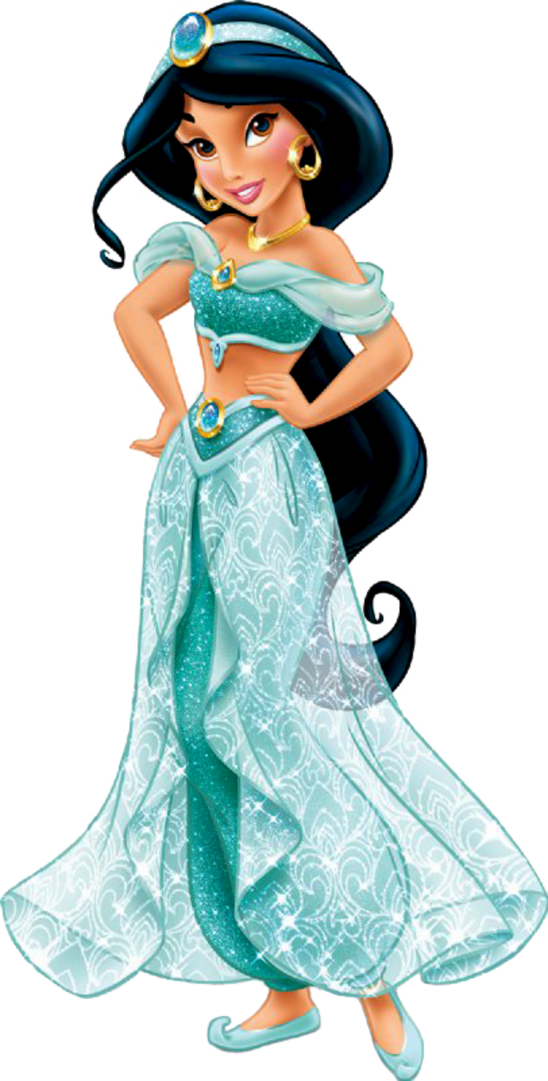 Jasmine Royal Debut   Disney Lifesize Standup Poster I - Princess Jasmine, Transparent background PNG HD thumbnail