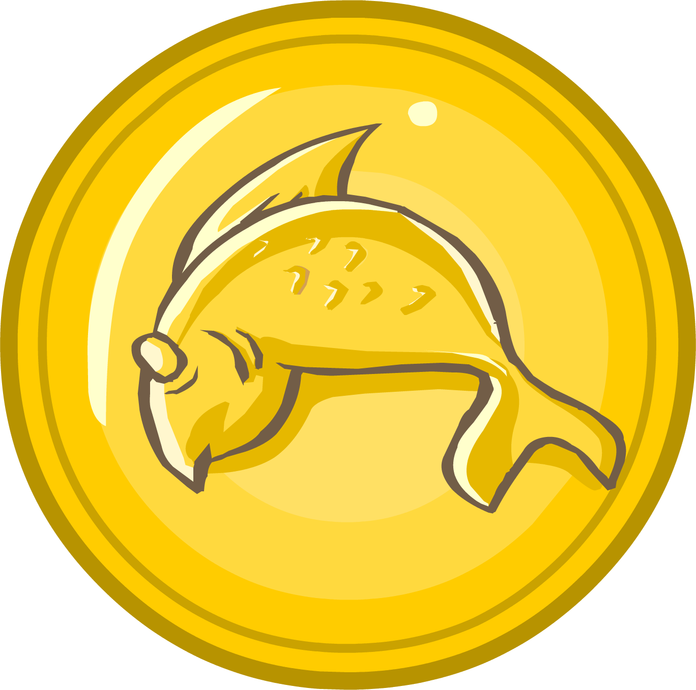 Puffle Rescue Coin.png - Coin, Transparent background PNG HD thumbnail