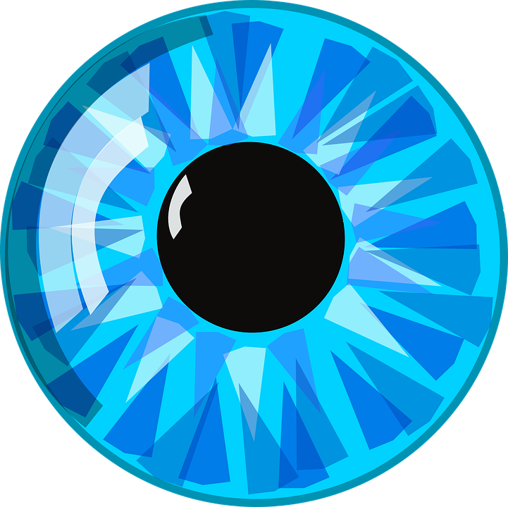Eye, Blue, Pupil, Eyeball, Iris, Human, Anatomy, Macro - Pupil, Transparent background PNG HD thumbnail