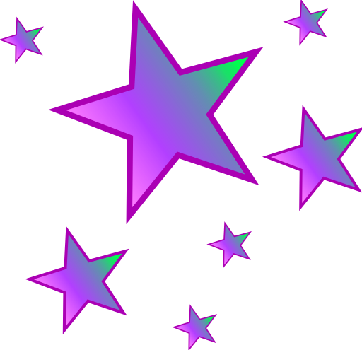 Your Star Connections - Purple Star, Transparent background PNG HD thumbnail