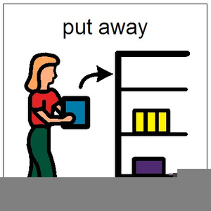 Put Things Away Clipart Image - Put Things Away, Transparent background PNG HD thumbnail