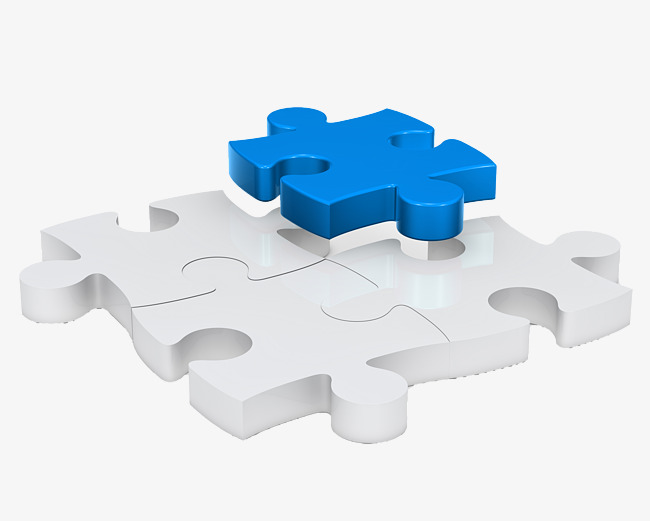 Hd Puzzle Pieces, Blue, 3D, Cooperation Png Image And Clipart - Puzzle, Transparent background PNG HD thumbnail