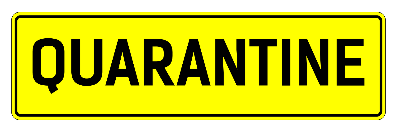 Quarantine Plate Sign   Free Image On Pixabay - Quarantine, Transparent background PNG HD thumbnail