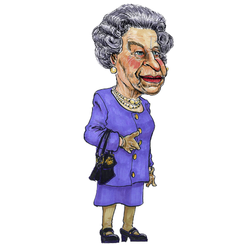 Queen Elizabeth Cartoon Png - Queen Elizabeth Cartoon Png Hdpng.com 500, Transparent background PNG HD thumbnail