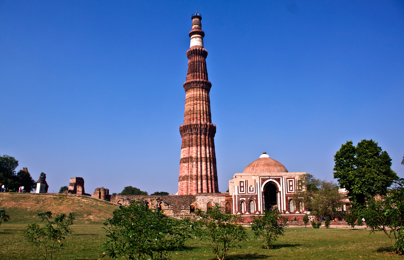 Qutb Minar (12 14C.), Delhi, India: Architecture, Far East | The Red List - Qutub Minar, Transparent background PNG HD thumbnail