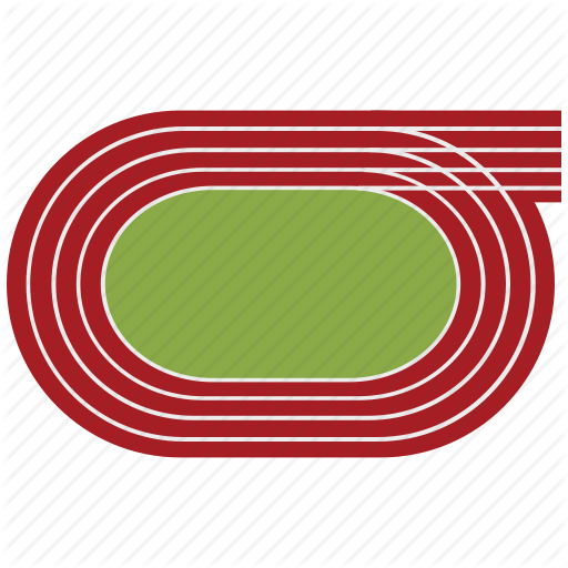 Oval Race Track Clipart. the 