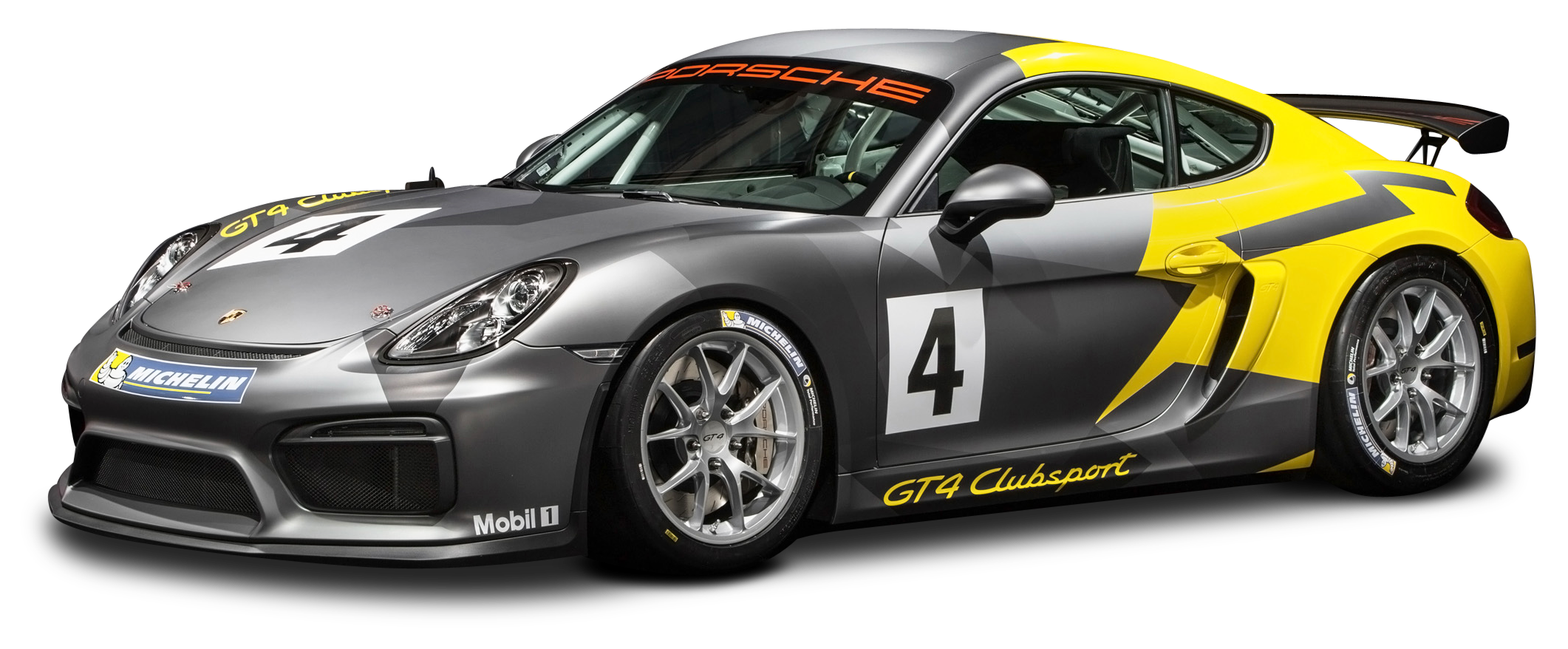 PNGPIX-COM-Porsche-Cayman-GT4-Clubsport-Racing-Car-, Racing Cars PNG HD - Free PNG
