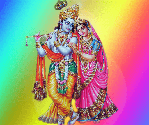 4D Radha Krishna Livewallpaper - Radah Krishna, Transparent background PNG HD thumbnail