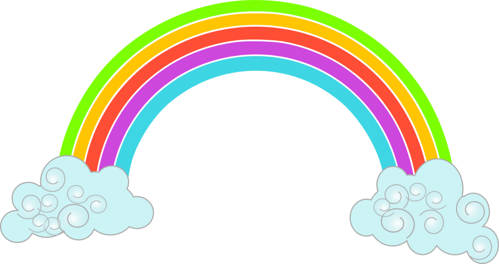 Free Rainbow Png Hd Png Photo - Rainbow, Transparent background PNG HD thumbnail