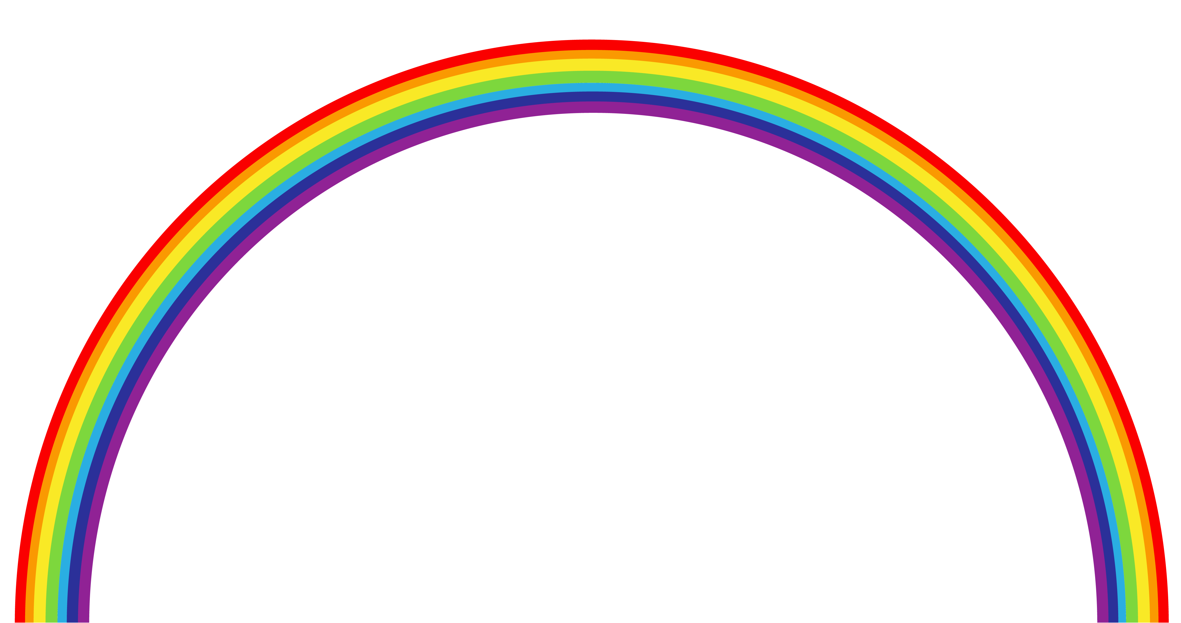 Rainbow Png Transparent Clipart - Rainbow, Transparent background PNG HD thumbnail