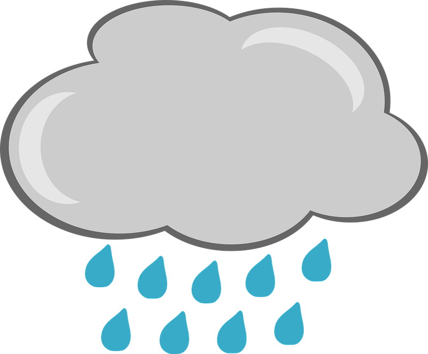 Rain, Cloud, Weather, Graphics, Figure, Cloud Cover - Raincloud, Transparent background PNG HD thumbnail