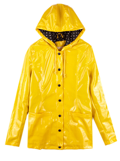 Yellow Raincoat Cute - Raincoat, Transparent background PNG HD thumbnail