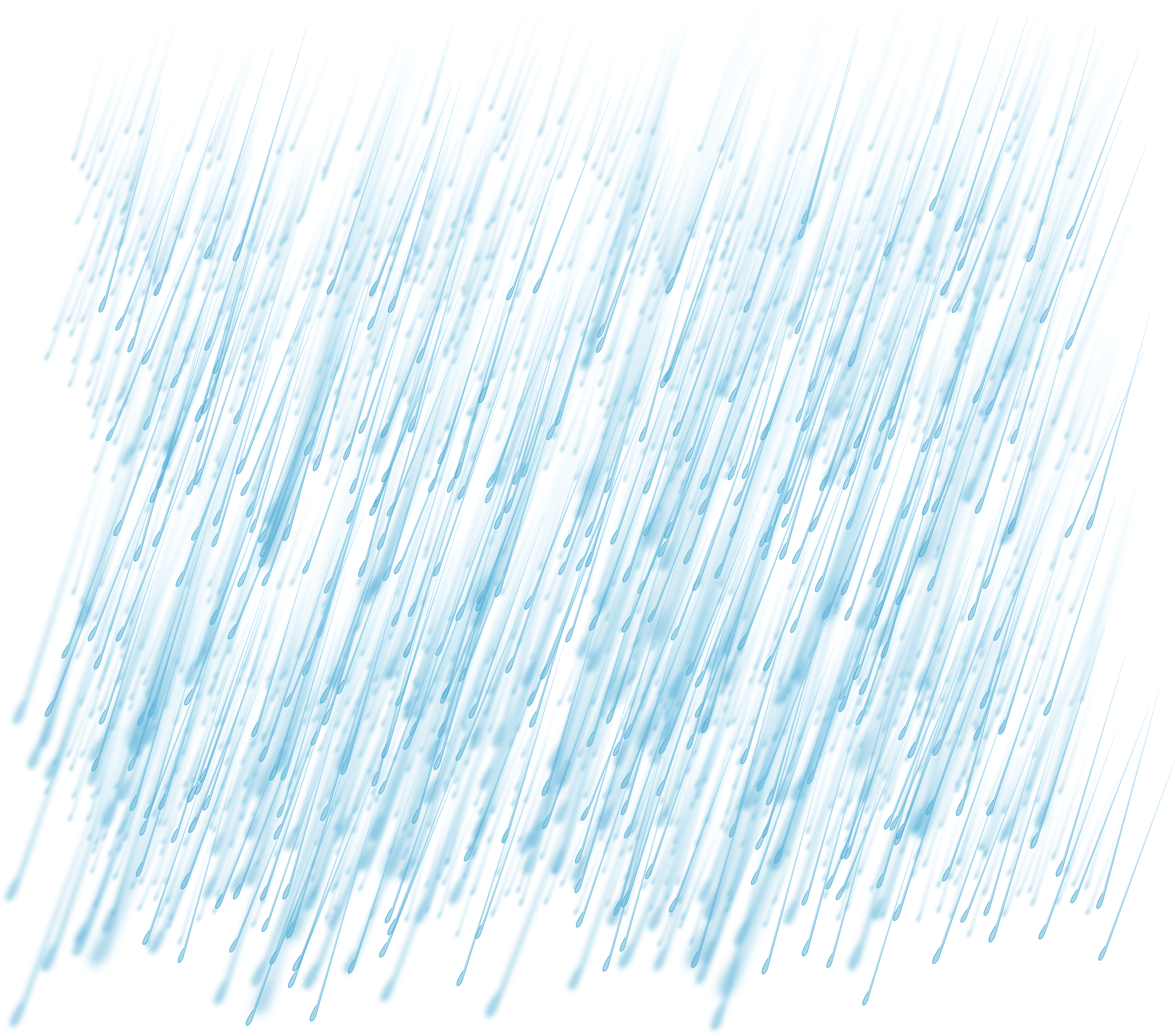 Clipart. - Rainy Weather, Transparent background PNG HD thumbnail