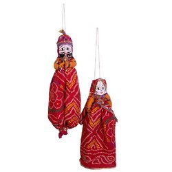 Puppets Kathputli In Pair - Rajasthani Puppets, Transparent background PNG HD thumbnail