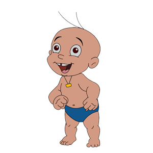 Raju Is A Cute And Courageous Four Year Old, Who Totally Hero Worships Bheem. Rajuu0027S Size Belies His Courage, Which He Gets From His Father, The Senapati Of Hdpng.com  - Chhota Bheem, Transparent background PNG HD thumbnail