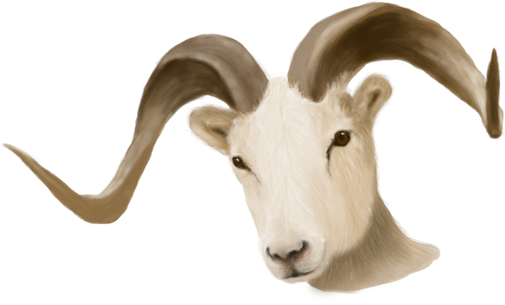Painted Ram Head   Unrestricted Stock By Kingabritschgi Hdpng.com  - Ram Head, Transparent background PNG HD thumbnail