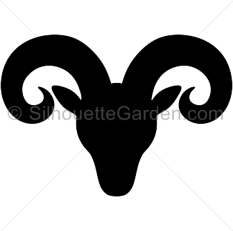 Ram Head Silhouette Clip Art. Download Free Versions Of The Image In Eps, Jpg - Ram Head, Transparent background PNG HD thumbnail