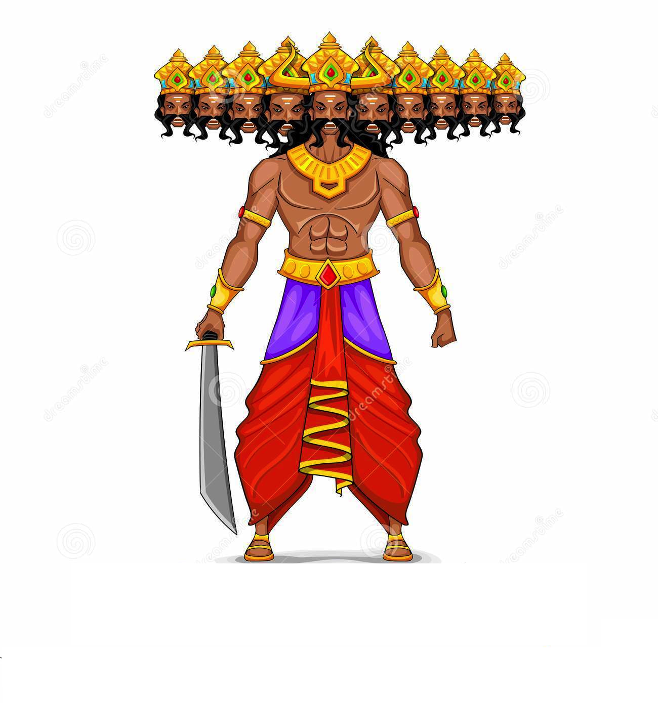 Similar Ravana PNG Image