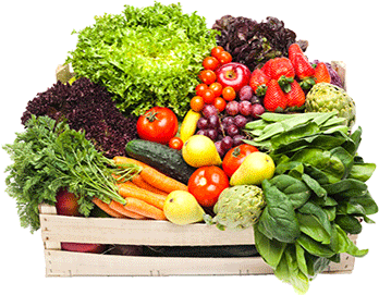 Fresh Produce Direct From The Farm - Raw Vegetables, Transparent background PNG HD thumbnail