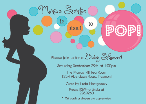 Sheu0027S About To Pop Printables Invitation | Ready To Pop! Baby Shower Invitation : Luna - Ready To Pop Baby Shower, Transparent background PNG HD thumbnail