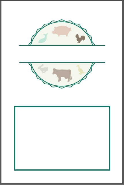 Classic Cover Classic Section Divider - Recipe Book Cover, Transparent background PNG HD thumbnail