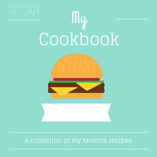 The Great Thing About This Easy Craft Is Your Child Can Add More Recipes To Cookbook At Any Time. Have Each Family Member Or Child Make Their Favorite Hdpng.com  - Recipe Book Cover, Transparent background PNG HD thumbnail