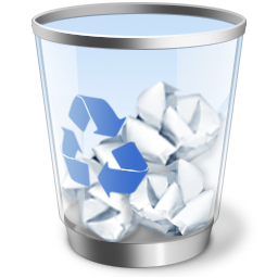 Full Recycle Bin - Recycle Bin, Transparent background PNG HD thumbnail
