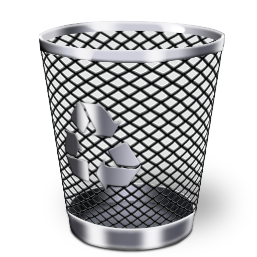 Recycle Bin Icon 512X512 Png - Recycle Bin, Transparent background PNG HD thumbnail