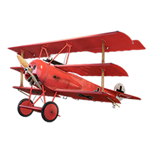 File:bf1 Fokker Dr.png - Red Baron, Transparent background PNG HD thumbnail