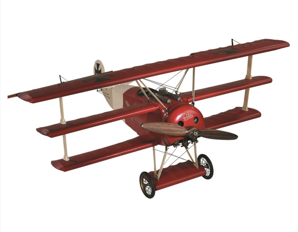 Red Baron Fokker Triplane - Red Baron, Transparent background PNG HD thumbnail